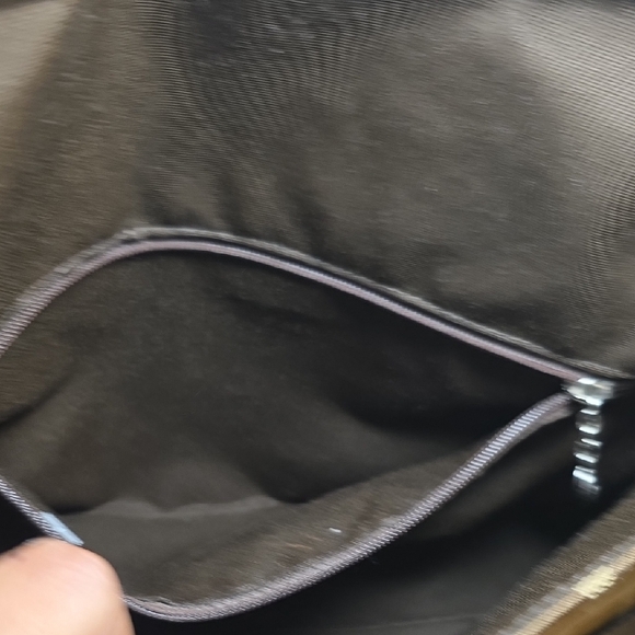 Coach Brown and Tan Shoulder Bag With Strap - Picture 8 of 9